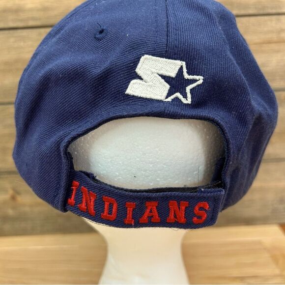 Cleveland Indians Hat Ball Cap MLB Starter The Right Hat Chief Wahoo Guardians - Picture 4 of 12